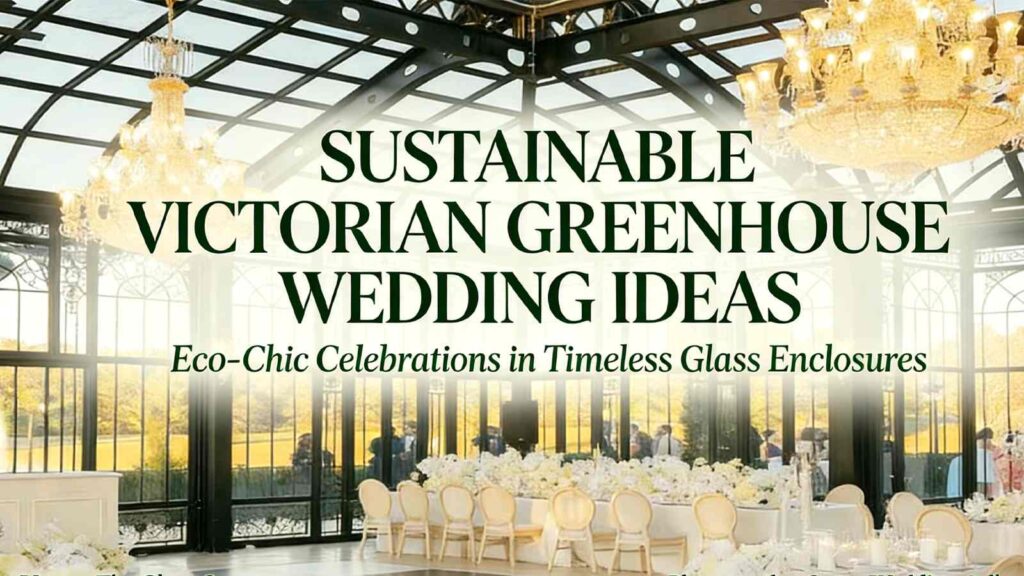 Sustainable Victorian Greenhouse Wedding Ideas At Yongsheng